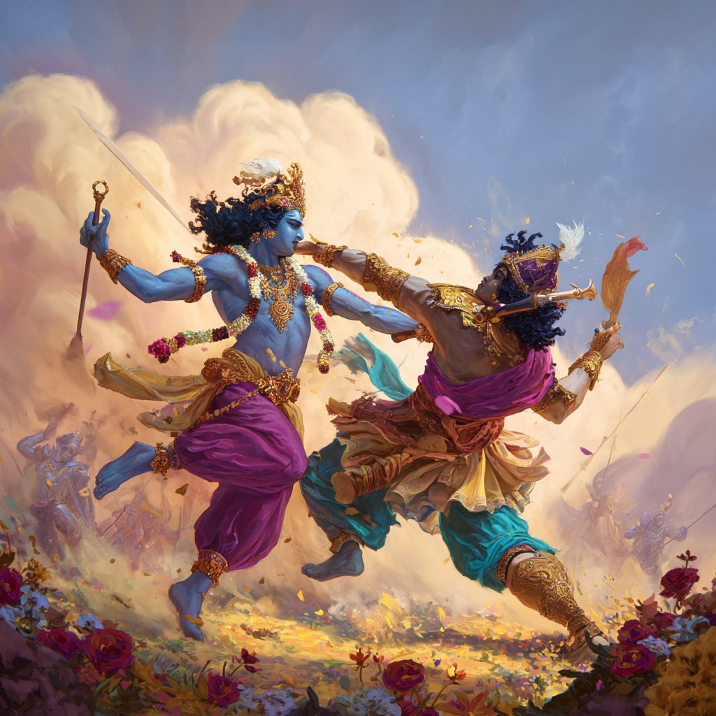 108coin's tweet photo. Jai Shri Krishna! Good always overcomes evil.

#Hindu #Hinduism #Krishna #JaiShriKrishna #JSK #Kansa #harekrishna https://t.co/ZterjDS1nO