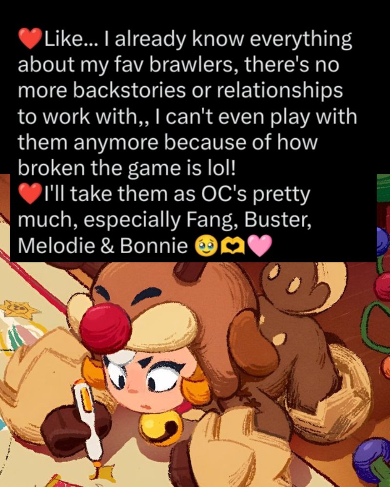 KABOCHASPOOKAY's tweet image. Wrote down the thoughts i have about brawl 🥹❤️🩹 What's YOUR opinion on the game's current state? (Investigation ^^) I appreciate your feedback! ❤️ the brawlers will keep being dear for me either ways 🙏🌷🌸