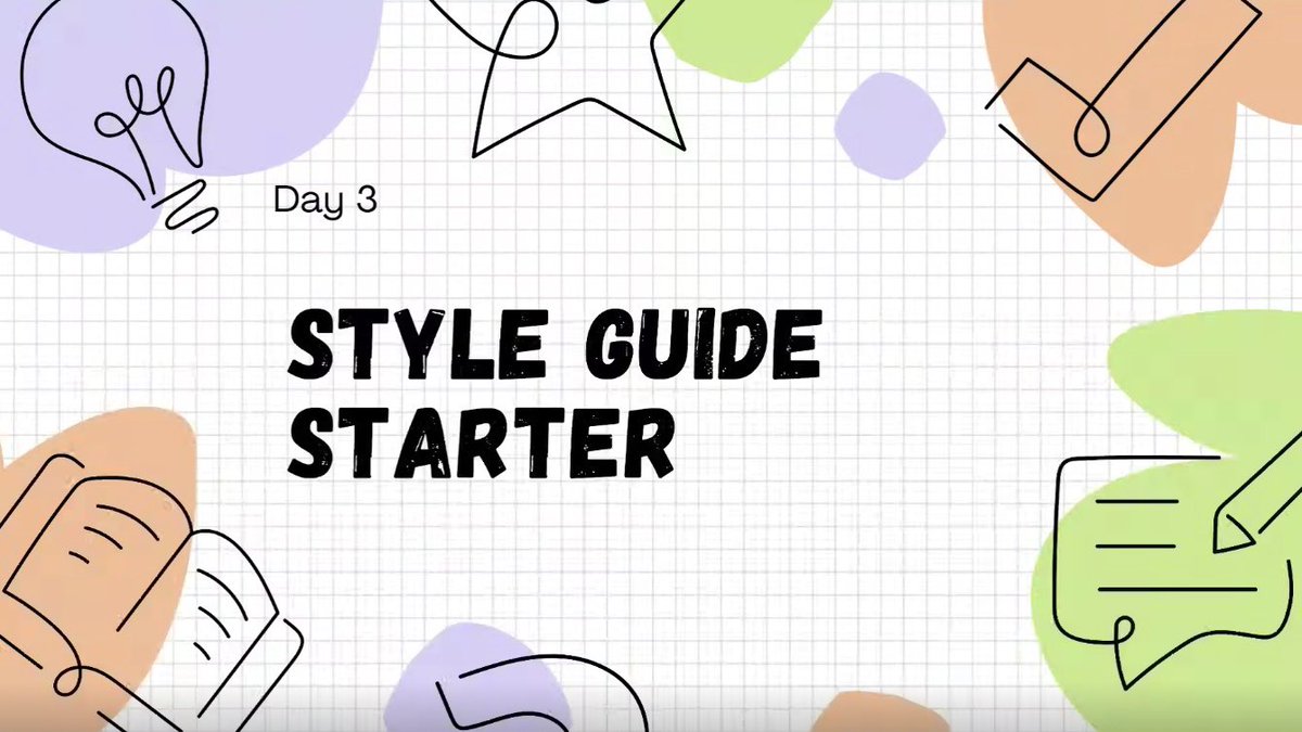 Ramq29's tweet photo. 📚✨ اليوم في المعسكر
بدأنا نشتغل على Style Guide Starter
تعلمنا كيف نبني هوية كتابية متناسقة للموقع أو التطبيق، من نغمة الصوت إلى اختيار الكلمات. التفاصيل الصغيرة تصنع فرق كبير 💡🖋️
#UXWriting #Microcopy #نصوص_واجهات #تصميم_تجربة_المستخدم #نيوتك_لمستقبل_تقني
@nywtk1 https://t.co/A6c6CNe3q7
