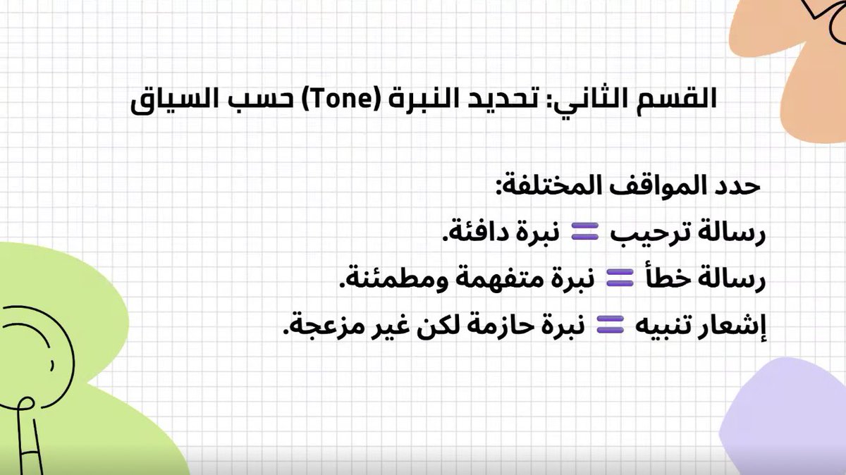 Ramq29's tweet photo. 📚✨ اليوم في المعسكر
بدأنا نشتغل على Style Guide Starter
تعلمنا كيف نبني هوية كتابية متناسقة للموقع أو التطبيق، من نغمة الصوت إلى اختيار الكلمات. التفاصيل الصغيرة تصنع فرق كبير 💡🖋️
#UXWriting #Microcopy #نصوص_واجهات #تصميم_تجربة_المستخدم #نيوتك_لمستقبل_تقني
@nywtk1 https://t.co/A6c6CNe3q7