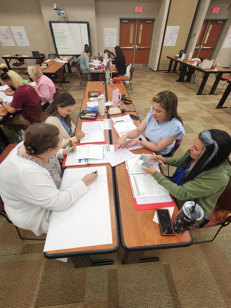 RVariest's tweet image. St. Bernard instructional leaders deepen their understanding of La. Educator Rubric @niet @TheresaHamiton