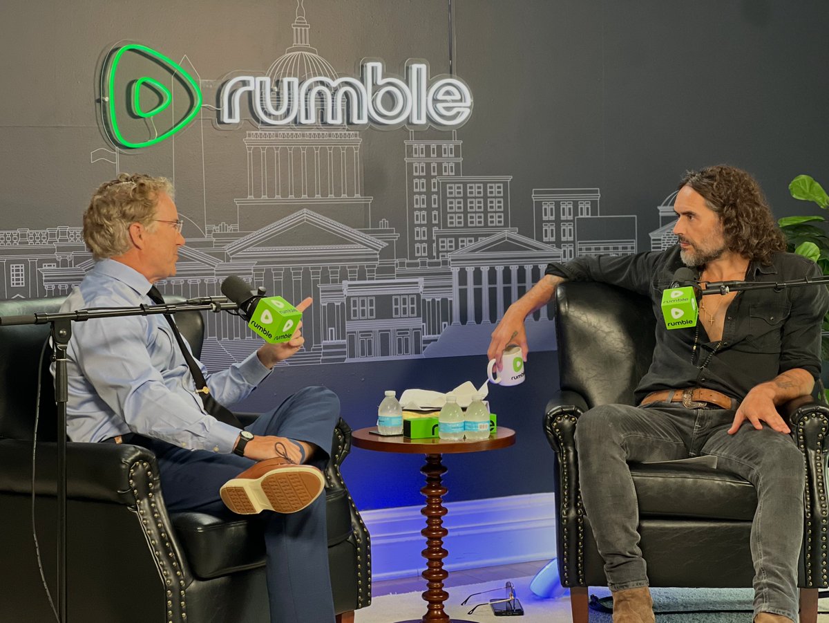 SenRandPaul's tweet image. Just sat down with @rustyrockets on Stay Free to talk about the real threat to liberty: unchecked government power.
From COVID tyranny to endless wars, tariffs to the military-industrial complex—we left no stone unturned.
You won’t want to miss this. Coming Tuesday👀🇺🇸