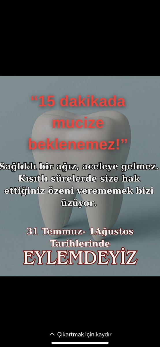 #DişHekimleriEylemi
<a href="/saglikbakanligi/">T.C. Sağlık Bakanlığı</a> 
<a href="/drmemisoglu/">Prof. Dr. Kemal Memişoğlu</a>
