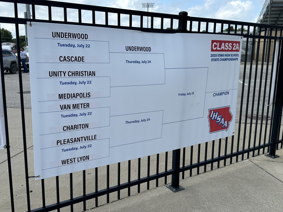 HPOnAir's tweet image. Class 2A takes over on Day ✌️ in Carroll.

Catch all of the action on @Watch_IHSSN!

• Mediapolis vs. Unity Christian
• Chariton vs. Van Meter

#iahssb