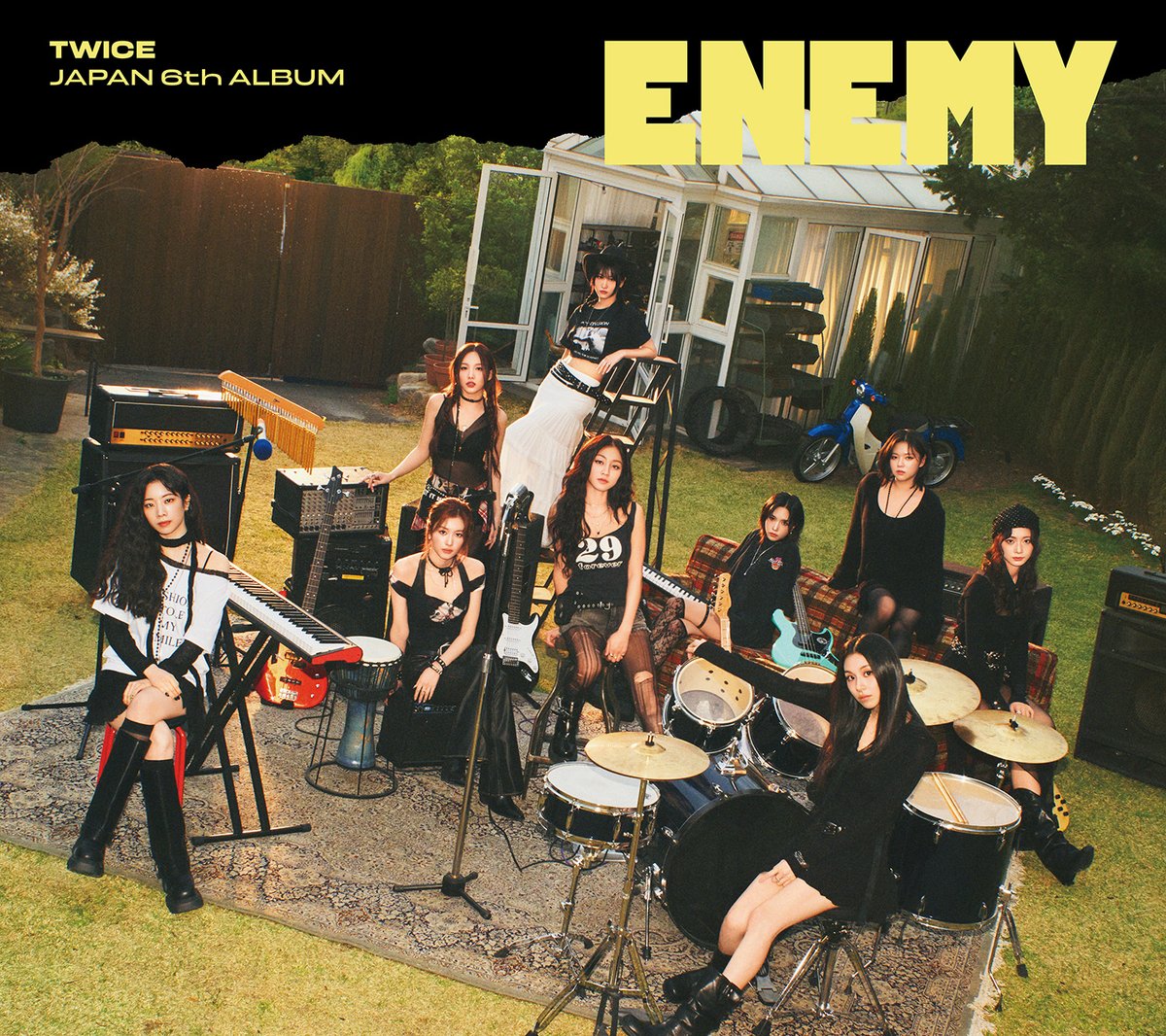 liveenEn's tweet image. TWICE、JAPAN 6th ALBUM『ENEMY』新ビジュアル解禁! lvtimes.net/photo/70614/
#TWICE #ENEMY #트와이스 #トゥワイス #ナヨン #ジョンヨン #モモ #サナ #ジヒョ #ミナ #ダヒョン #チェヨン #ツウィ #名井南 #湊﨑紗夏 #平井もも #MINA #SANA #MOMO
