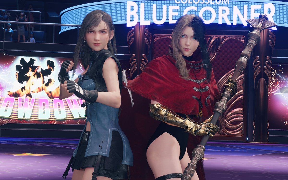 TIFAALEXANDROS's tweet image. Soppy kiss ass moment, but just want to say these mods made by @VxSapphire (aerith) and @Mgata_official (tifa) yuffie @pejniu. Honestly these modders dont get enough praise and make such amazing and beautiful mods. The detail they put into their work shows how much they love…