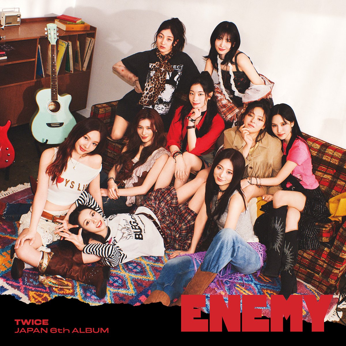 liveenEn's tweet image. TWICE、JAPAN 6th ALBUM『ENEMY』新ビジュアル解禁! lvtimes.net/photo/70614/
#TWICE #ENEMY #트와이스 #トゥワイス #ナヨン #ジョンヨン #モモ #サナ #ジヒョ #ミナ #ダヒョン #チェヨン #ツウィ #名井南 #湊﨑紗夏 #平井もも #MINA #SANA #MOMO