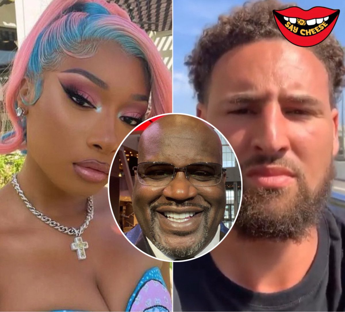 SaycheeseDGTL's tweet image. SHAQ says Megan Thee Stallion & Klay Thompson won’t last as a couple: “I give em six weeks”