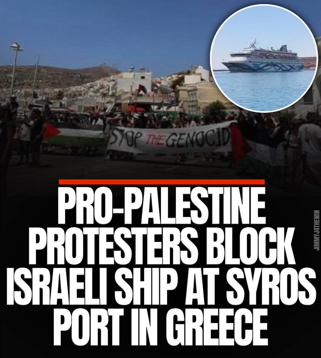 JimmyJ4thewin's tweet image. Grateful to the people of Greece for standing with truth. β