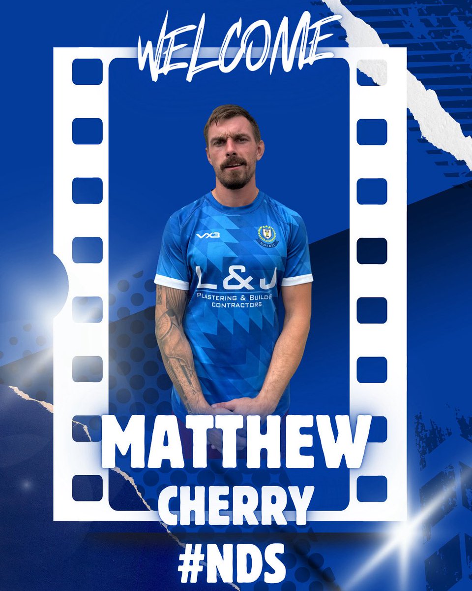 NDSRugby's tweet image. WELCOME MATTHEW CHERRY 🔥

Matthew brings a wealth of experience at second row and back row having played for Gowerton and Tata Steel!

We can’t wait to see what Matthew brings in NDS colours this season