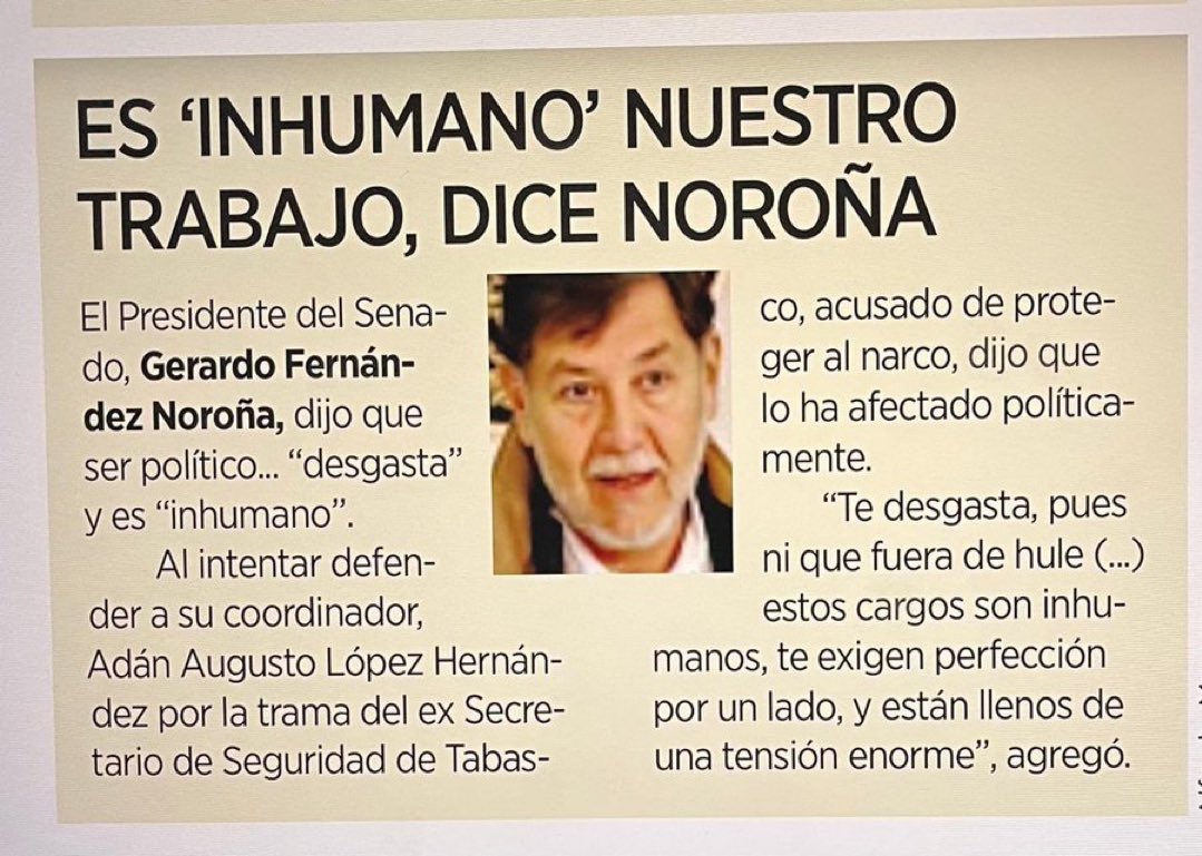 Oye <a href="/fernandeznorona/">Fernández Noroña</a>, te tengo dos opciones:

1.   Renuncias, pones tu empresa y aprendes lo que es lidiar con las pendejadas que legislan imbéciles como tú.

2.   O dejas de llorar… y te vas directito a chingar a tu madre.

Tú decides, campeón.