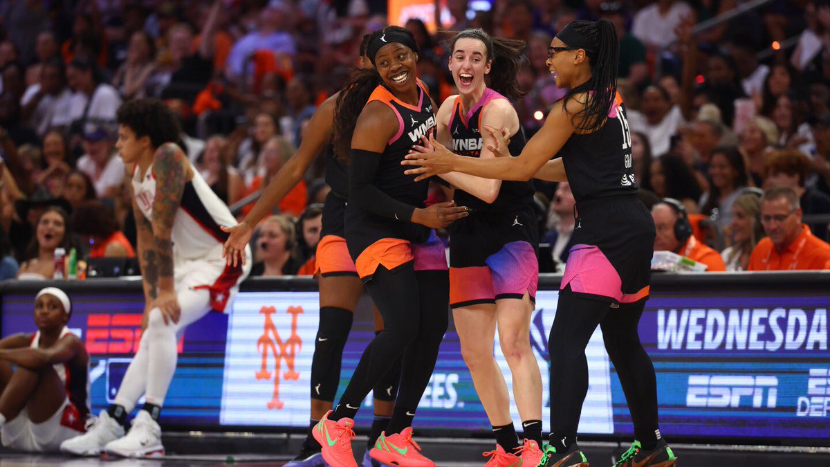 CClarkReport's tweet image. The WNBA All Star Game was the 4th most watched game of the season, trailing 3 Caitlin Clark led matchups
The event saw a 36% drop in viewership from last year’s competition, which was the most watched game of the season and the most watched WNBA All Star game ever