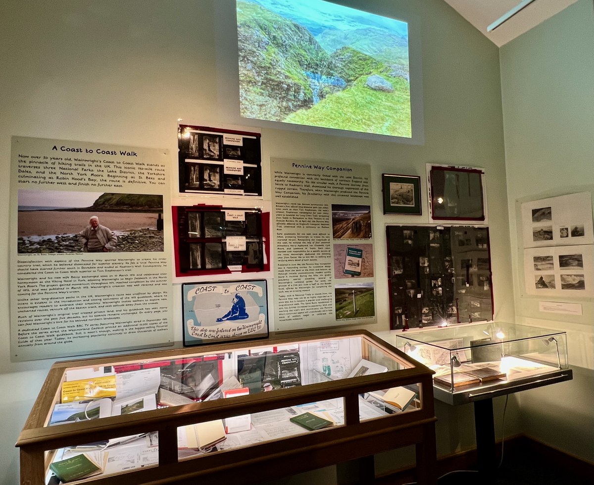 sue_wilkinson's tweet image. Superb Wainwright exhibition currently on @ArmittMuseum, Ambleside. Congrats to @AW_archivist on putting this together to mark the 70th anniversary of the first Pictorial Guide. Don't miss it!