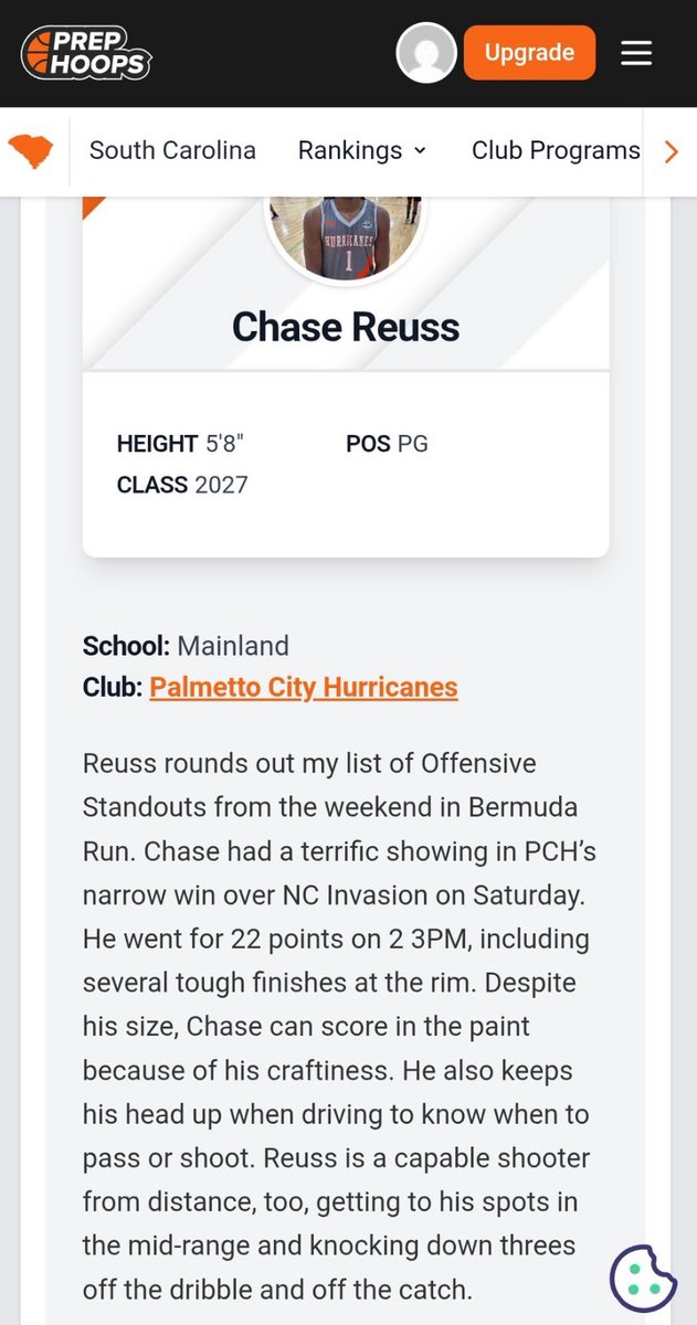 Appreciate the evaluation 🔥<a href="/PchBasketball/">Palmetto City Hurricanes Basketball</a> <a href="/PrepHoopsSC/">Prep Hoops South Carolina</a> <a href="/PhenomExposure/">Phenom_Exposure</a> <a href="/PRO16League/">PRO16/NXTPRO League</a> <a href="/NxtProHoops/">NXTPRO Hoops</a> <a href="/247Sports/">247Sports</a> <a href="/prephoopsfl/">Prep Hoops Florida</a> <a href="/MainlandBBall/">Mainland Basketball Daytona Beach</a> <a href="/Sgortman2/">Sam Gortman jr.</a> <a href="/NickSwisha/">Coach Nick🏀🌪</a> <a href="/LarryMcdaniels3/">Coach Larry Mcdaniels</a> <a href="/PUMA/">PUMA</a>