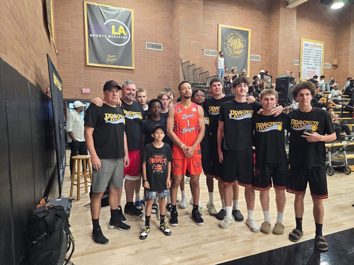 Aussie Prospects (@prospectsaussie) on Twitter photo We had the pleasure of watching Jourdan DeMuynck ex <a href="/PerthRedbacks/">Perth Redbacks</a> import in 2016 and 2019 dominate at the <a href="/DrewLeague/">Drew League</a> for Can’t Buy Respect in an OT win against Kyree Walker’s B.P.E.
#aussieprospects We had the pleasure of watching Jourdan DeMuynck ex <a href="/PerthRedbacks/">Perth Redbacks</a> import in 2016 and 2019 dominate at the <a href="/DrewLeague/">Drew League</a> for Can’t Buy Respect in an OT win against Kyree Walker’s B.P.E.
#aussieprospects