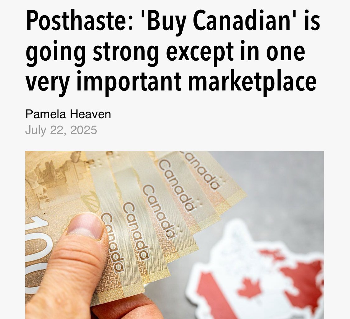 MarcNixon24's tweet image. “Buy Canadian” is trending… but Canadian businesses & finance are being gutted.
$14.5B fled to U.S. markets in May alone. While you’re buying maple syrup, our capital is fleeing at record pace.