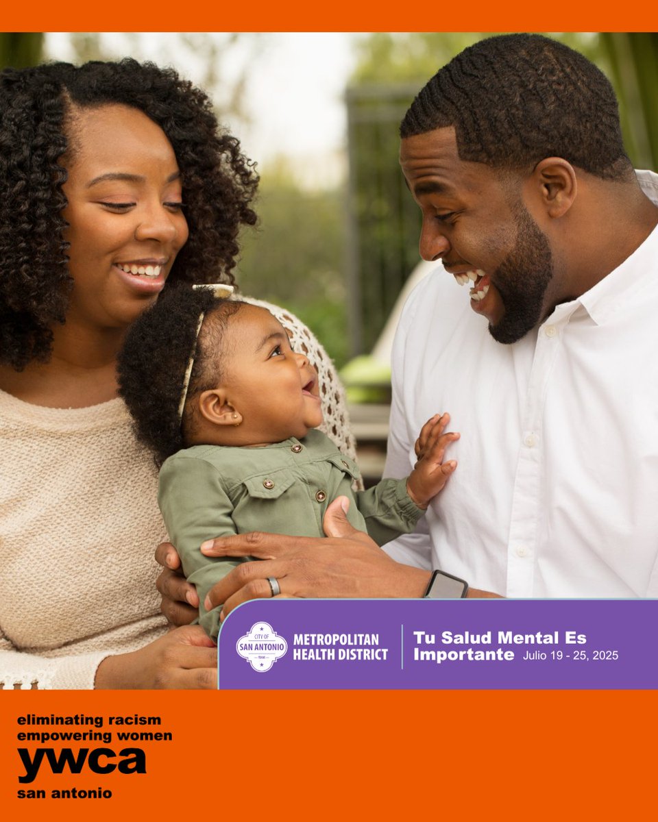 Build a Community of Support 💛 When moms care for themselves, they care for their little ones too. Together, we can create a future where Black mothers are prioritized, protected, and empowered.

Call 3-1-1 or 210-207-6000 for mental health, housing, and family support services.