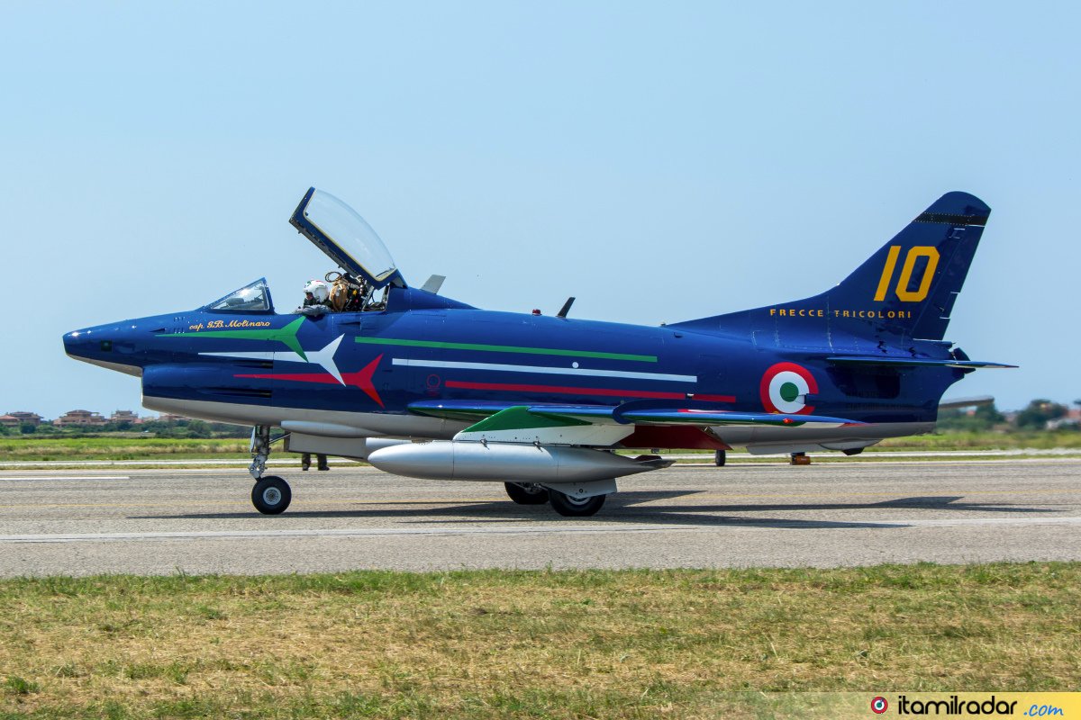 ItaMilRadar's tweet image. Italian Air Force Fiat G.91R