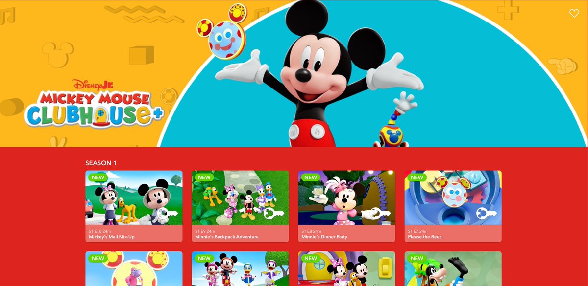 Mickey Mouse Clubhouse+ is on DisneyNow With The Other Episodes