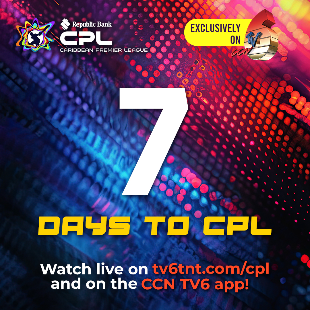 TAG A FRIEND 🙋‍♀️🙋 to watch D’ CPL with 🏏! 

The biggest party🎉 🏏in sport <a href="/CPL/">CPL T20</a> runs from 14 August to 21 September 2025 live on <a href="/tv6tnt/">CCN TV6</a> 

#CPL25 #CPL #WatchDCPLonTV6 #CCNTV6