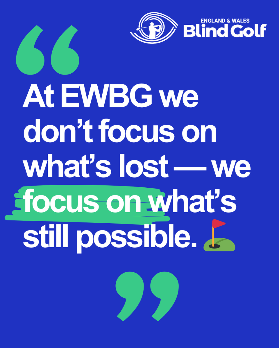 England and Wales Blind Golf tweet media