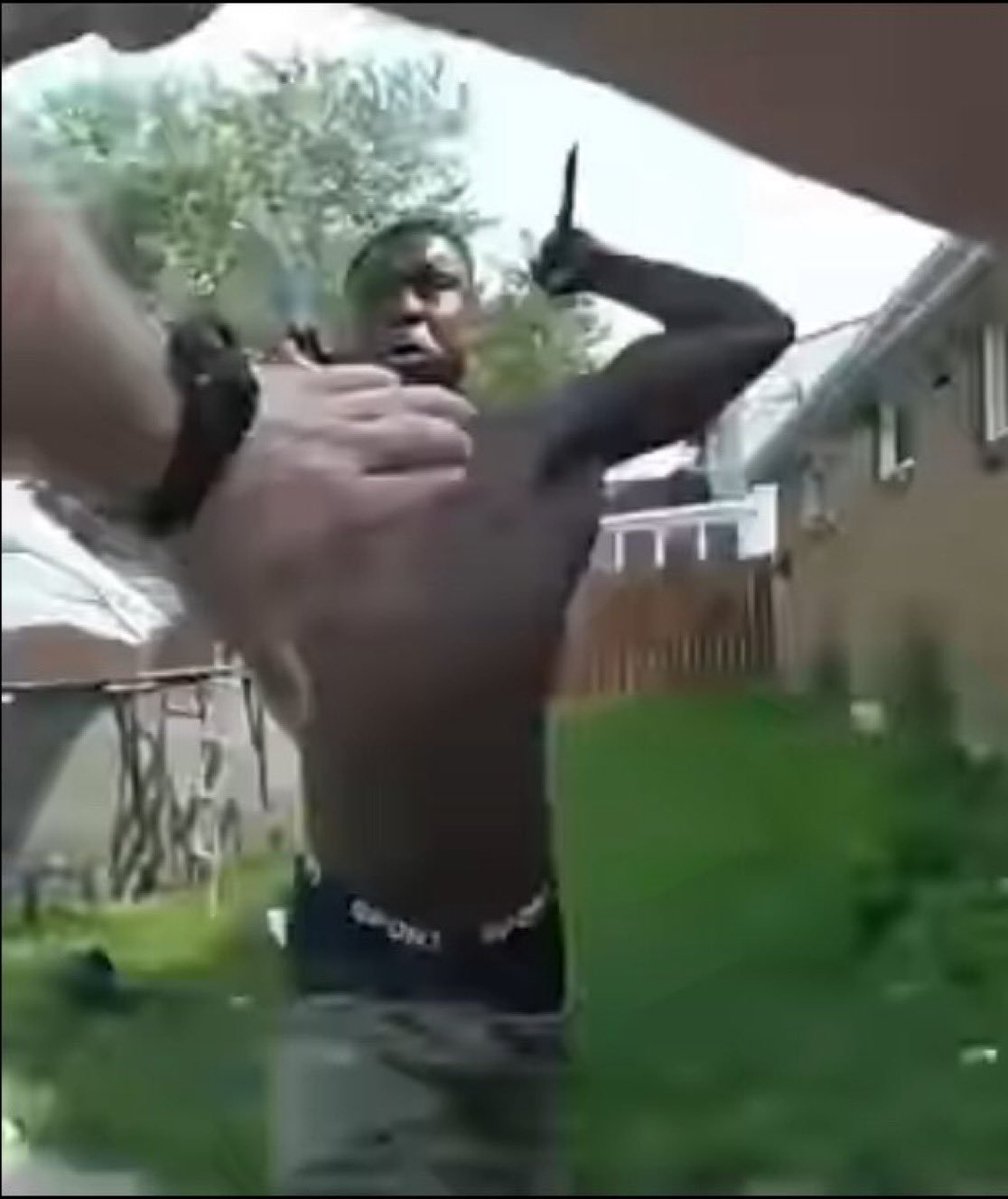WurzelRoot's tweet image. "Police are walking around just shooting black people and beating them on the street just for walking while black. Surely putting bodycams on every cop will vindicate us and not blow up in our faces."
