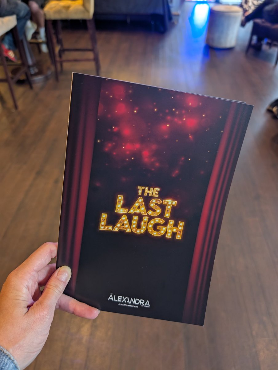 Culture Bab (@culturebab) on Twitter photo We're delighted to be at <a href="/thealexbham/">The Alexandra</a> for the press night of The Last Laugh.
Read nothing but great things.
On til 26 July
Full review tomorrow
atgtickets.com/shows/the-last… We're delighted to be at <a href="/thealexbham/">The Alexandra</a> for the press night of The Last Laugh.
Read nothing but great things.
On til 26 July
Full review tomorrow
atgtickets.com/shows/the-last…