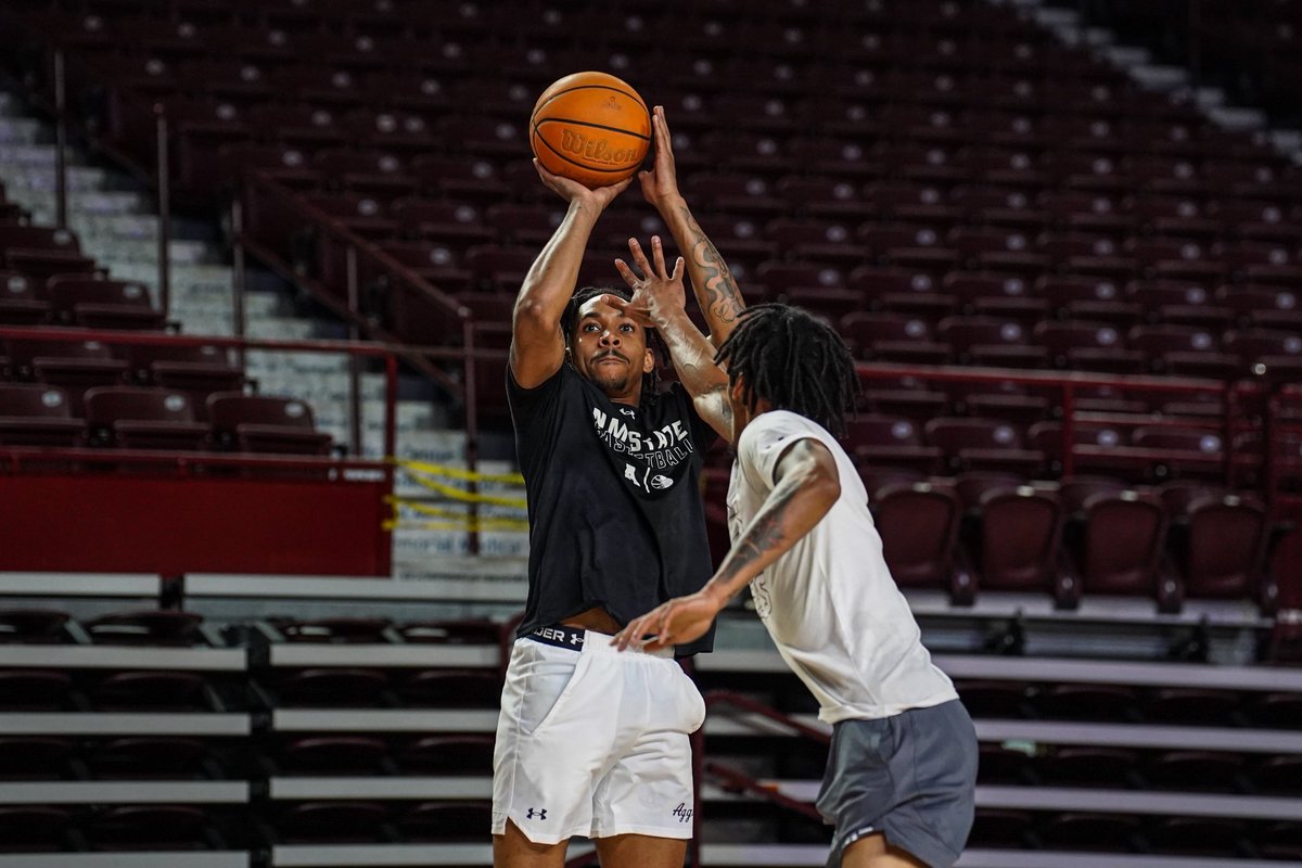 NMStateMBB's tweet image. One day at a time. 

#AggieUp
