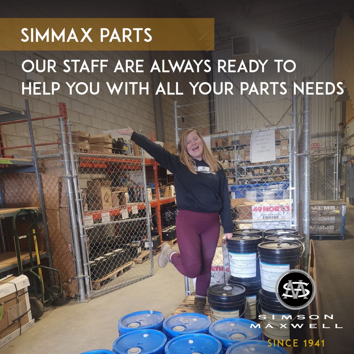 Hot summer? Hotter equipment? ☀️

We’ve got the parts to keep your systems cool and running strong.

BC and AB teams ready to deliver fast ⚡
🔗 simson-maxwell.com/parts-departme…

#SimsonMaxwell #PowerParts #AuthorizedDealer