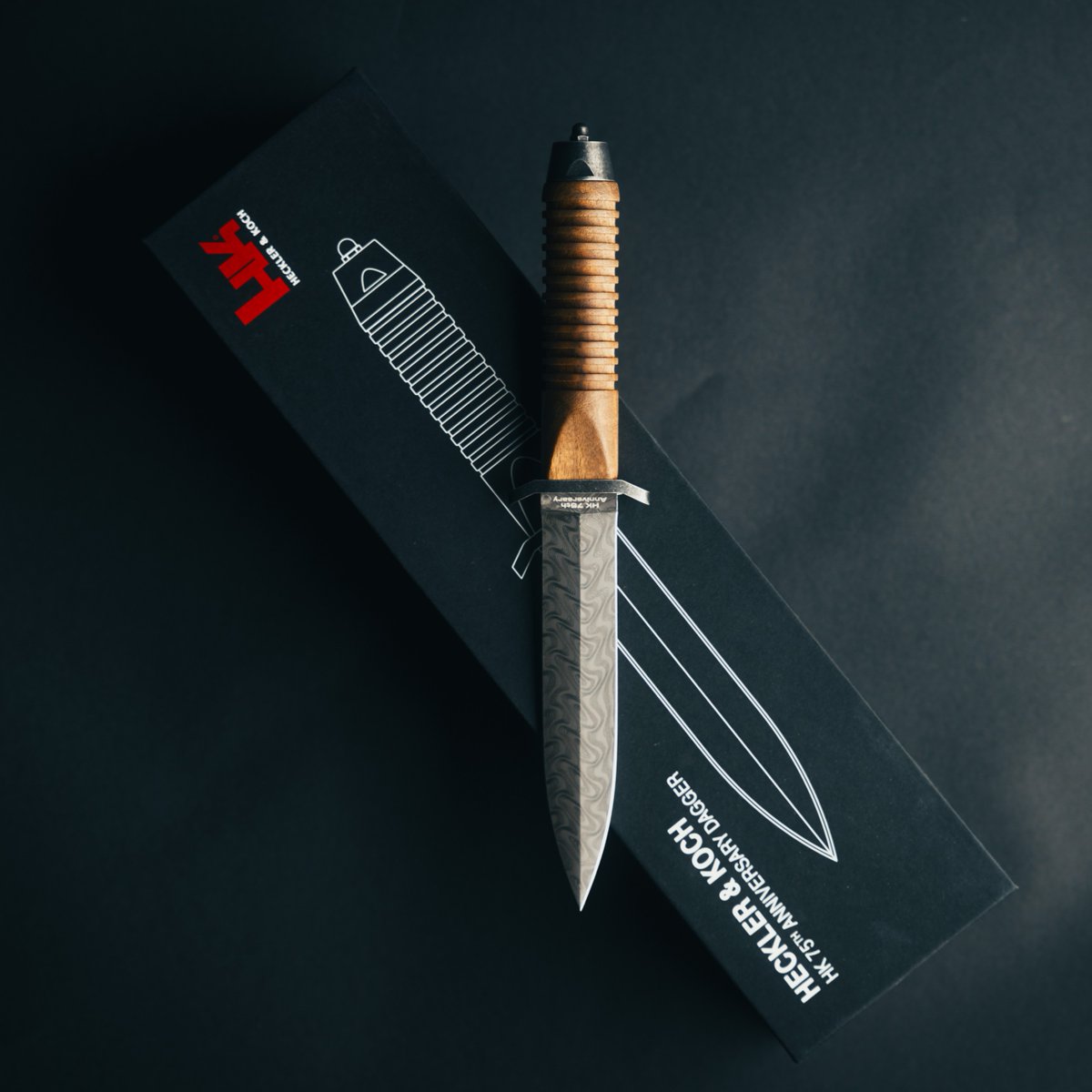 Another look at the HK 75th Anniversary Knife, proudly made in collaboration with @boker_knives