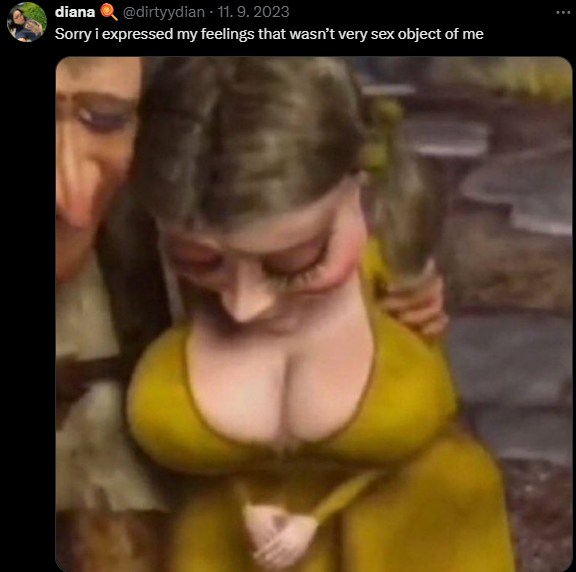 NonexistentCZ's tweet photo. @AdamLysekk Asi můj nejoblíbenější citát z twitteru je zrovna o kozím příběhu, strašný banger https://t.co/7J9KaQW2kT