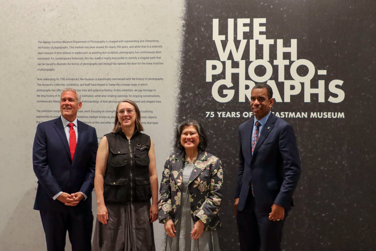 CountyExecBello's tweet image. The George Eastman Museum is commemorating their 75th year as the world’s oldest photography museum and a leading research and teaching institution. Their legacy has made a significant impact on both the local and global photography communities.