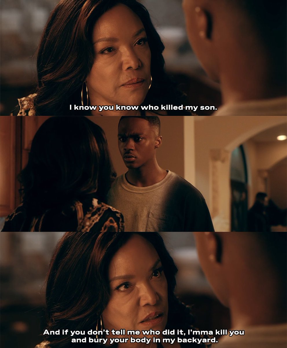 SHOTheChi's tweet image. Is it boutta be lights out for Bakari? 😵 #TheChi