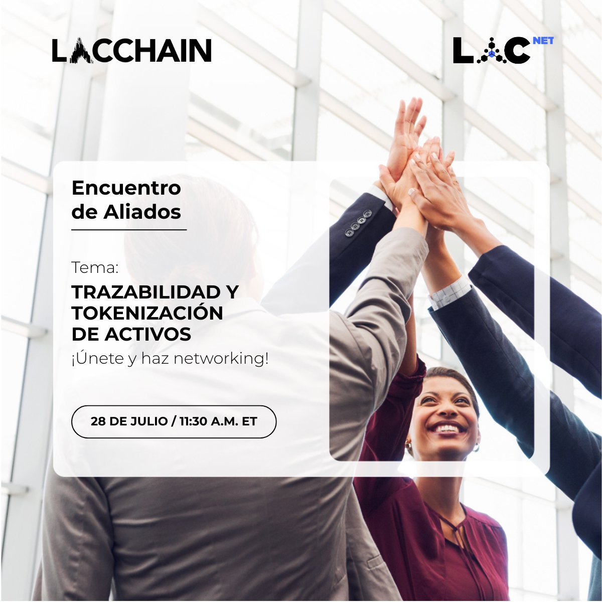 LACNetNetworks's tweet image. 📩 ¡Regístrate ahora para el Encuentro de Aliados @LACChain y LACNet! 👉 share.hsforms.com/2mDYxdOvSQOW15…
🗓️ Lunes 28 de julio a las 11:30 EST
¡No te lo pierdas!
🚨 ¿Estás preparad@ para el próximo Encuentro de Aliados #LACChain y #LACNet?
Este próximo lunes hablaremos de un tema que…