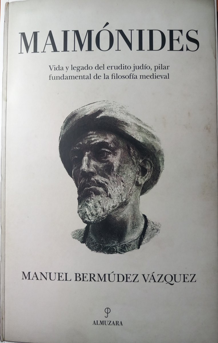 José Manuel (@jm_bueno) on Twitter photo Terminado "Maimónides" de <a href="/ManuelBermudezV/">Manuel Bermúdez</a> con una edición muy cuidada de <a href="/AlmuzaraLibros/">Almuzaralibros</a>. Me ha parecido una delicia de libro en el que se recoge la vida y obra del pensador medieval de una manera rigurosa y muy bien explicado. Terminado "Maimónides" de <a href="/ManuelBermudezV/">Manuel Bermúdez</a> con una edición muy cuidada de <a href="/AlmuzaraLibros/">Almuzaralibros</a>. Me ha parecido una delicia de libro en el que se recoge la vida y obra del pensador medieval de una manera rigurosa y muy bien explicado.