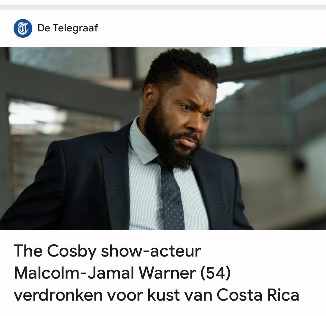Verdrietig bericht. Maar zoveel goede herinneringen aan het acteerwerk van deze man. We keken vroeger altijd met mijn ouders en broer naar de Cosby show. Volgens mijn vader kon je er wijze lessen van leren. Wie weet heb ik er wat van opgestoken. ❤️