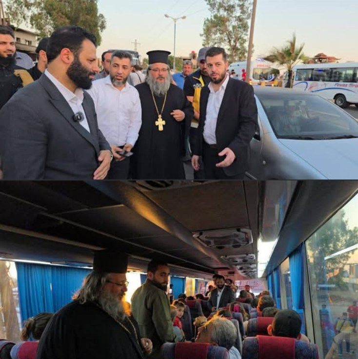 AsaadHannaa's tweet image. Druze militias pushed Christians out of Swayda southern Syria.