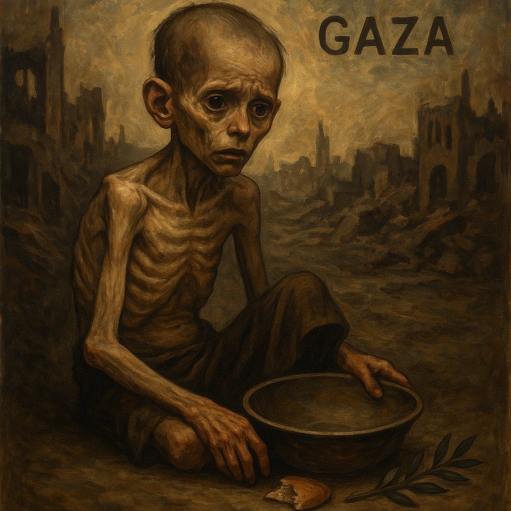 hafeed000's tweet image. #انقذوا_غزة_بفتح_المعابر
ظهرت عظامهم وألصق جلدهم .. يا ويح أمتنا إلى من تنظر
هم شعب غزّة والجموع شواهد .. أن المجاعة للكرامة تكسر
فكو الوثاق لعل ذلك عذرنا .. عند العظيم إذا الخلائق تحشر.
#غزة_تقتل_جوعاً
#Gaza