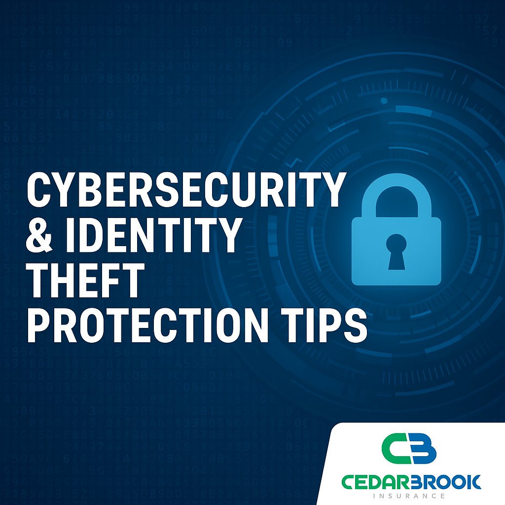 CedarBrookInsur's tweet image. Cybersecurity &amp;amp; Identity Theft Protection Tips.

📢 Stay informed with #CEDARBROOKInsurance. We’re here to help you navigate your coverage options and keep you protected. Don’t leave your future to chance.

👉 Learn more: cedarbrookinsurance.com
#InsuranceTips