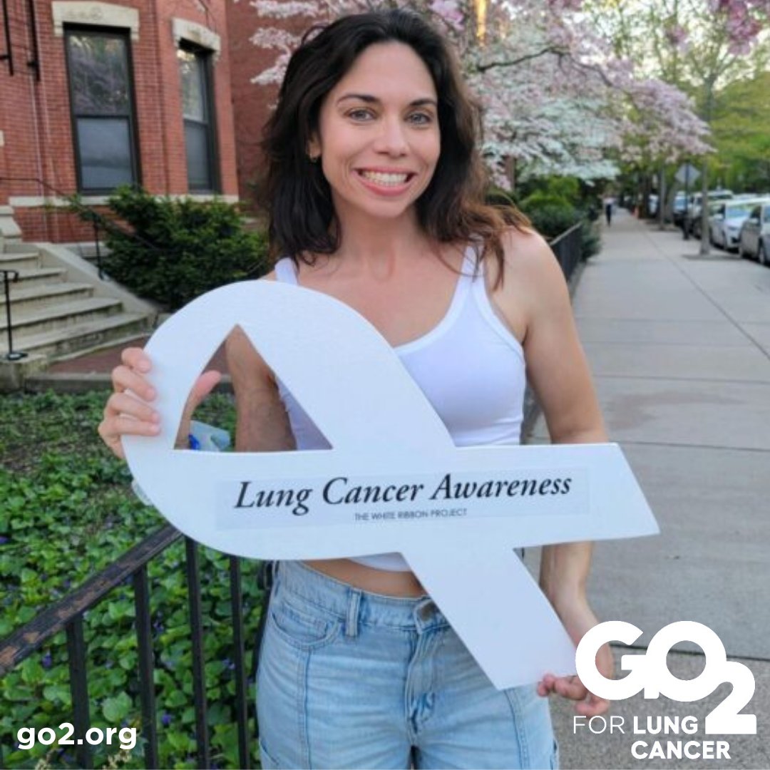 GO2 for Lung Cancer (@go2forlungcancr) on Twitter photo Ashley was 34, healthy, & a mom of 2—but she knew something was seriously wrong. After 20+ visits to medical professionals, a scan revealed the truth: lung cancer. Now she’s using her voice to shift the narrative: tinyurl.com/ydjpdpkz Ashley was 34, healthy, & a mom of 2—but she knew something was seriously wrong. After 20+ visits to medical professionals, a scan revealed the truth: lung cancer. Now she’s using her voice to shift the narrative: tinyurl.com/ydjpdpkz
