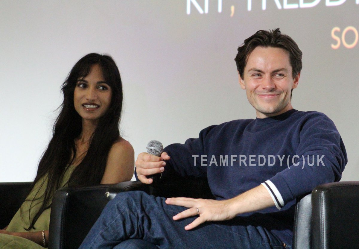 TeamFreddyCUK's tweet image. Freddy and Amita at the Kanej panel of ASOCAS4 with @EmpireConv