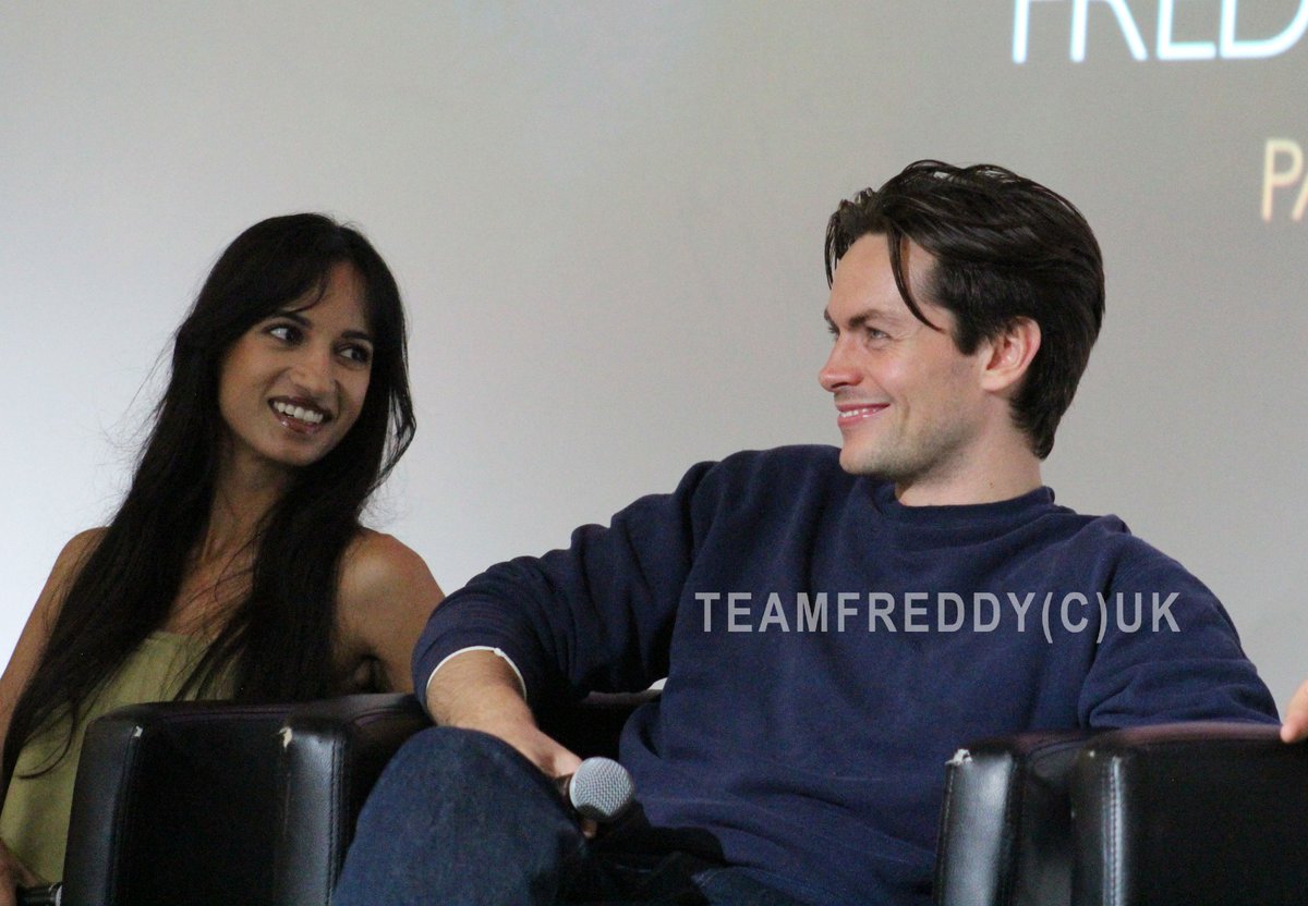 TeamFreddyCUK's tweet image. Freddy and Amita at the Kanej panel of ASOCAS4 with @EmpireConv