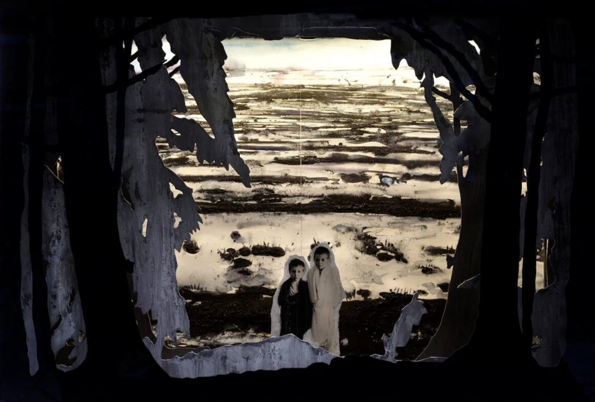 MrEwanMorrison's tweet image. "I grew up in a forest. It's like a room. It's protected. Like a cathedral... it is a place between heaven and earth."
Anselm Kiefer (1945- )