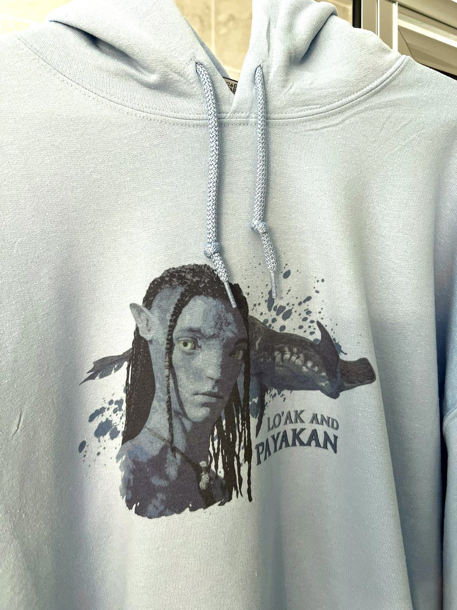 iluvloak's tweet image. trust i will be making another lo’ak hoodie for fire and ash but with a better design and EMBROIDERY