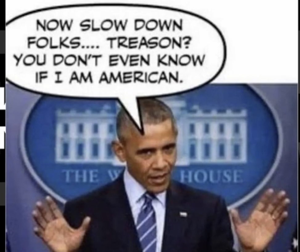 Kwood3020's tweet image. Just like that! Obama admits he’s not an American citizen!
🤣🤣 I believe I’d make sure he can’t flee! He’s looking at houses in Kenya on Zillow!