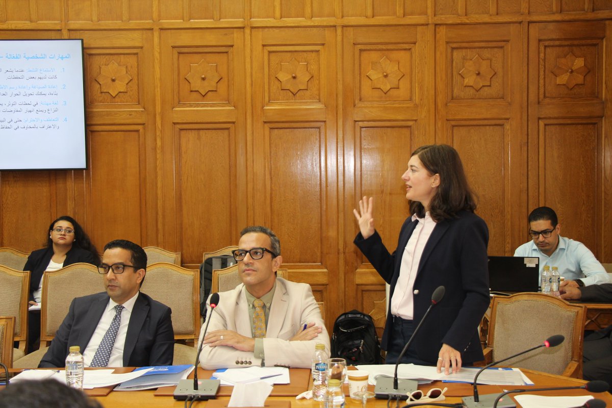 ocharomena's tweet image. On 21–22 July, @OCHAROMENA & @arableague_gs held a workshop on #HumanitarianDiplomacy in #Cairo.
The workshop aimed at enhancing the understanding of humanitarian diplomacy role in crisis response & strengthening inter-agency collaboration & strategic communication.