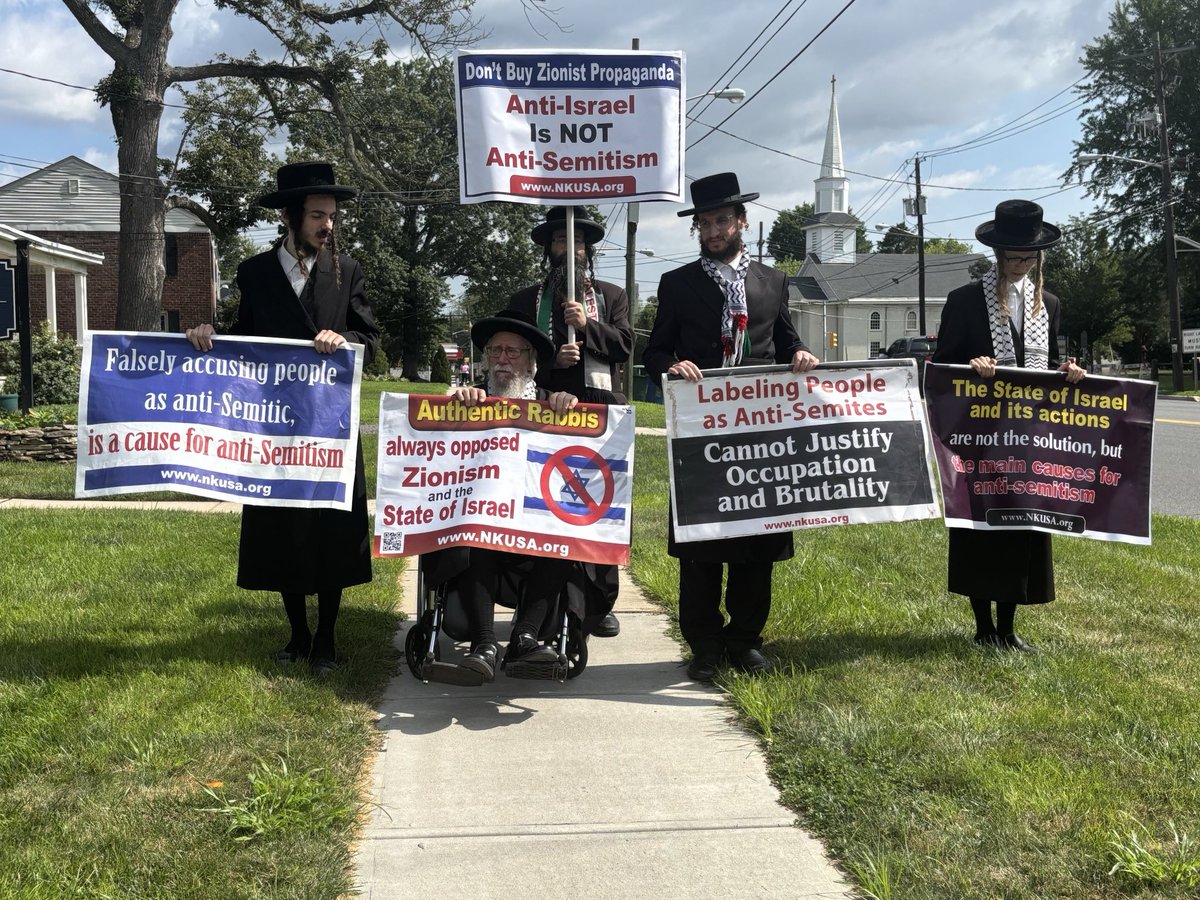 NetureiKarta's tweet image. Press conference held today at the office of New Jersey Assembly Speaker Craig J. Coughlin, calling for the rejection of the #IHRA definition of antisemitism, which is used to silence opposition to the Zionist crimes and the Genocide in Gaza .
#notoihra