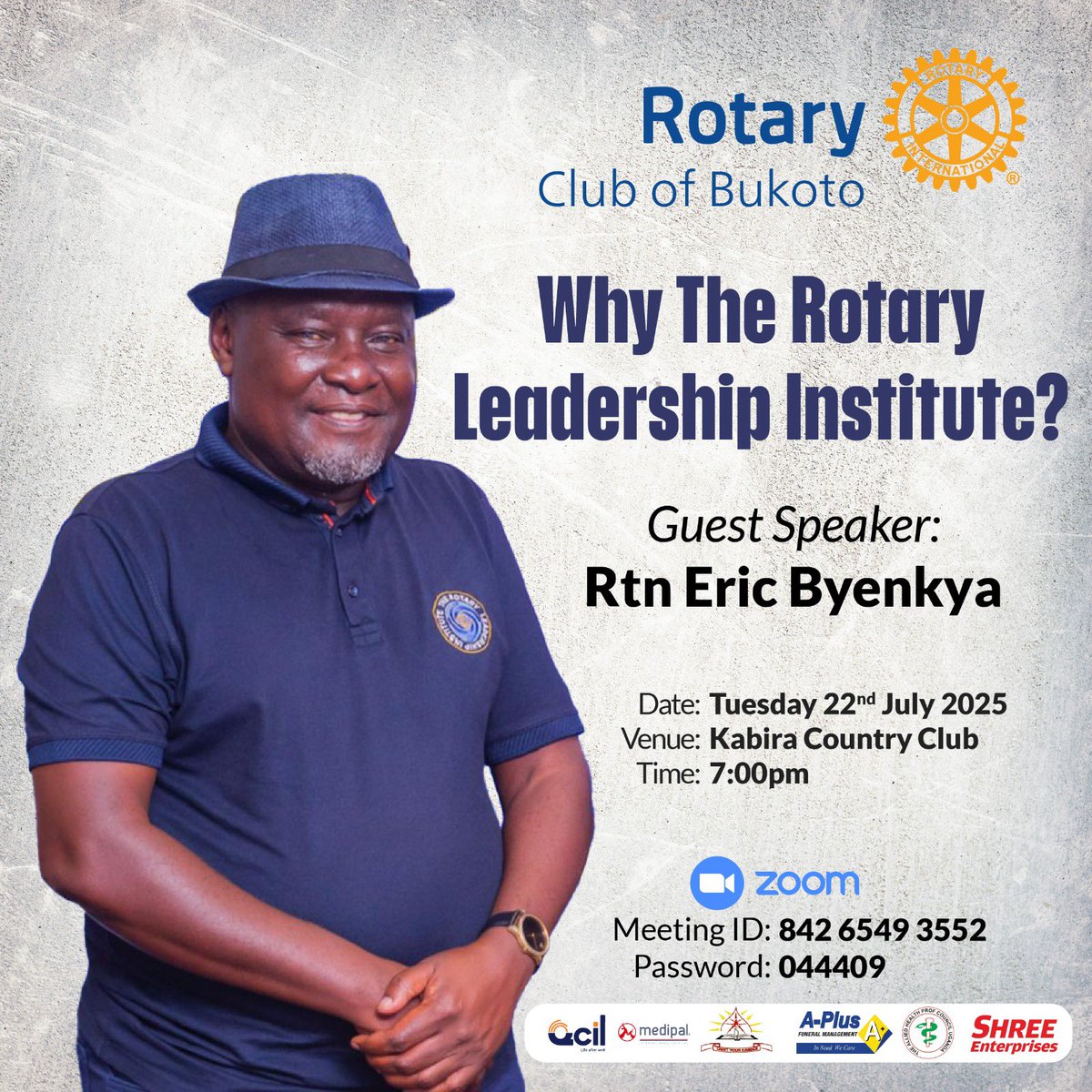 The Rotary Leadership Institute Ug (@rliuganda2) on Twitter photo Our dear Team Leader, Rtn Eric Byenkya, closed off the Tuesday at <a href="/Rotary_Bukoto/">Rotary Club of Bukoto</a> with a powerful presentation on โWhy The Rotary Leadership Institute?โ
If you havenโt yet, you need to enroll for RLI โ and improving your leadership in all spheres.
#RLIUgImpacts Our dear Team Leader, Rtn Eric Byenkya, closed off the Tuesday at <a href="/Rotary_Bukoto/">Rotary Club of Bukoto</a> with a powerful presentation on โWhy The Rotary Leadership Institute?โ
If you havenโt yet, you need to enroll for RLI โ and improving your leadership in all spheres.
#RLIUgImpacts