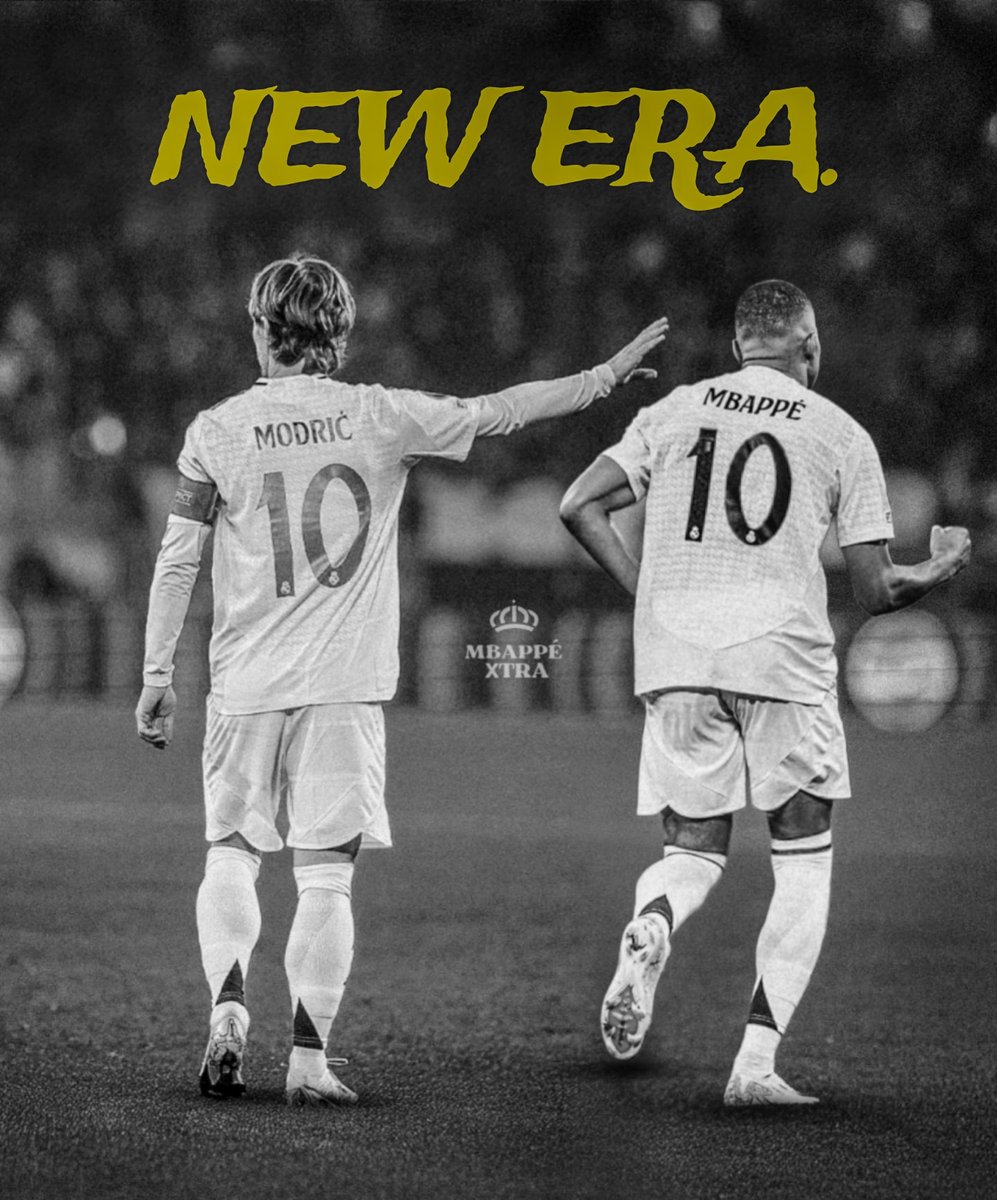 🚨 It was just right for Kylian Mbappé to wear the number 10 at Real Madrid.

New era has began, Modric will be proud, it's best for the club's project. KM10 🐢
