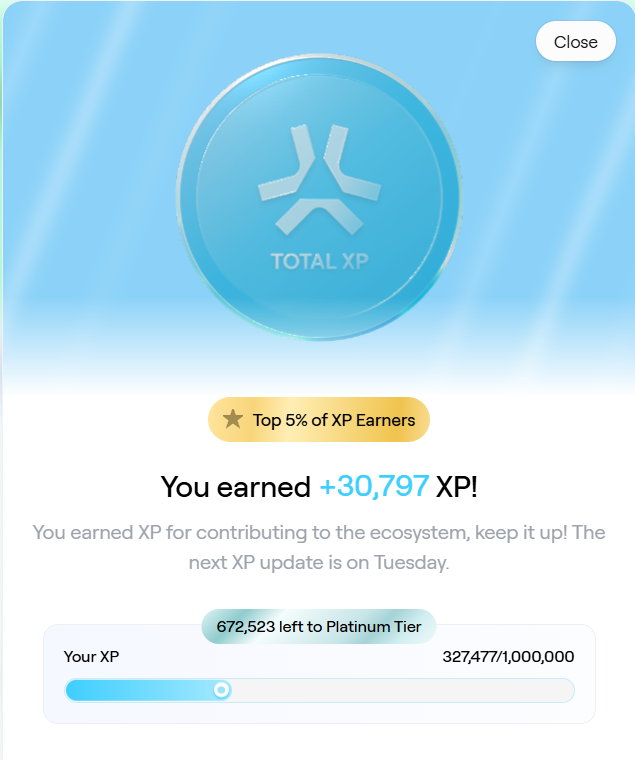 LeDim_ABS's tweet image. Got 30k xp this week on @AbstractChain
Still not a PR but we take those 🔥🔥